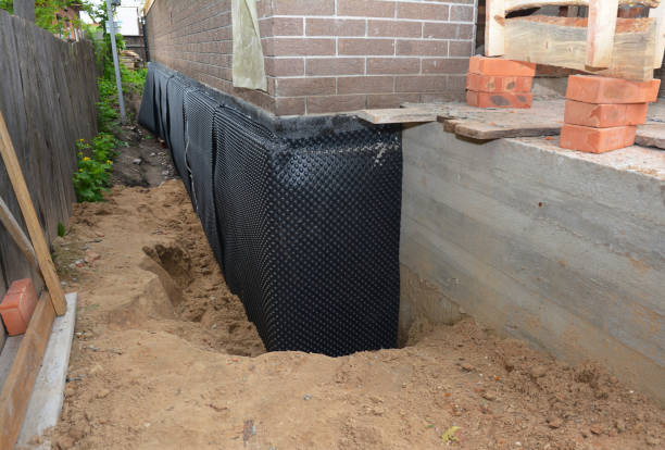 Expert waterproofing evaluation at a Hanover, MI property